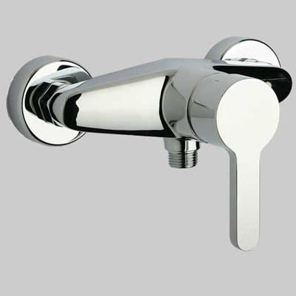 Rubinetto Miscelatore Doccia Esterno Hornet Cromo Paini - 2