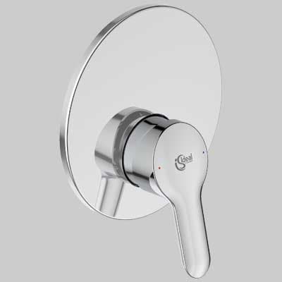 Rubinetto Miscelatore Doccia Incasso Alpha Cromo Ideal Standard - 2