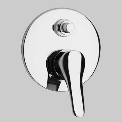 Rubinetto Miscelatore Doccia Incasso con Deviatore Pilot Cromo Paini - 2