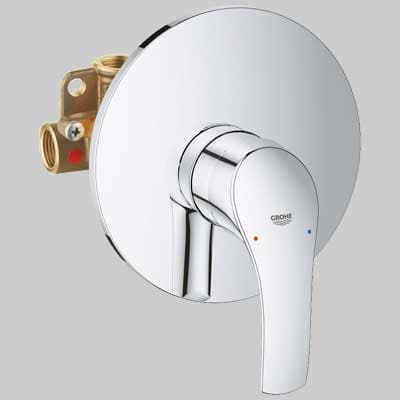 Monocomando Doccia Incassso Eurosmart New Cromo Grohe - 2
