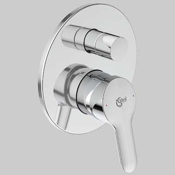 Monocomando Doccia con Deviatore Alpha Cromo Ideal Standard - 2