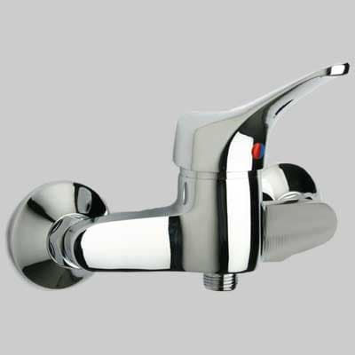 Rubinetto Miscelatore Doccia Esterno Pilot Cromo Paini - 2