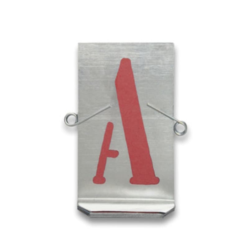 Stampini Traforati 27 Lettere da 60 mm Utensili Alfa - 2