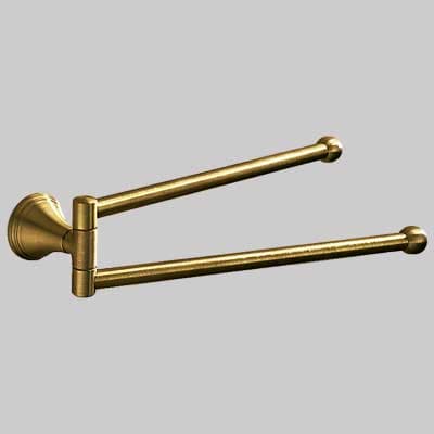 Portasalviette a Snodo Romance Ottone Bronzato Gedy - 2
