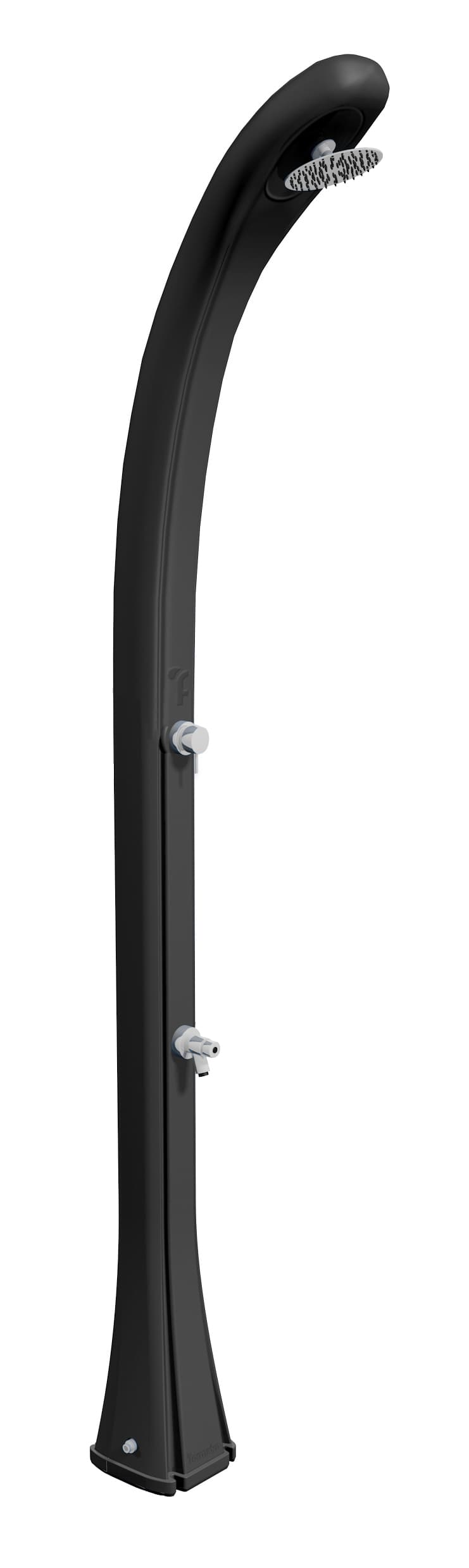 Doccia Solare 28 l H 216 cm So Happy Nera - 2