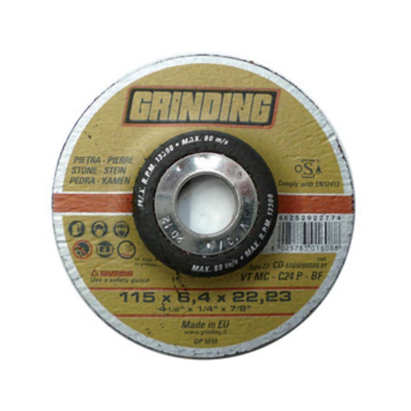 Grinding Disco da Sbavo Marmo 115 x 6,4 Vtmc Saint Gobain Abrasivi 25 Pezzi - 2