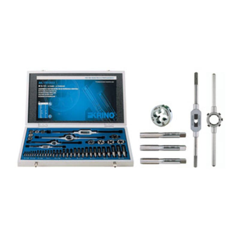 Assortimento per Filettare 3 12 Ma Cromo Van 73790 Krino - 2