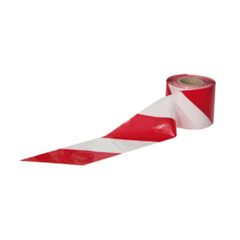 Nastro Segnaletico 70MMX200M Bianco e Rosso Elepacking 24 Rotoli - 2