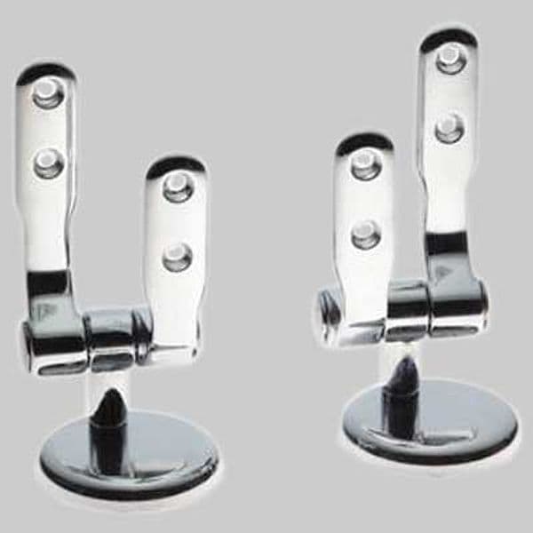 Coppia Cerniere Universale Cromata Made in Italy - 2