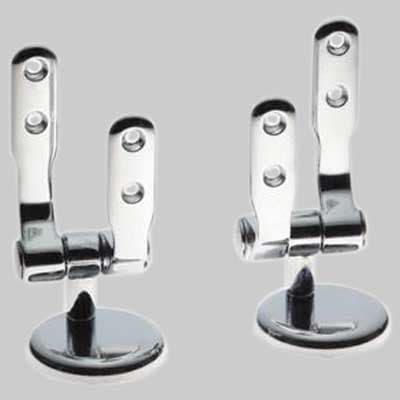 Coppia Cerniere Universale Cromata Made in Italy - 2