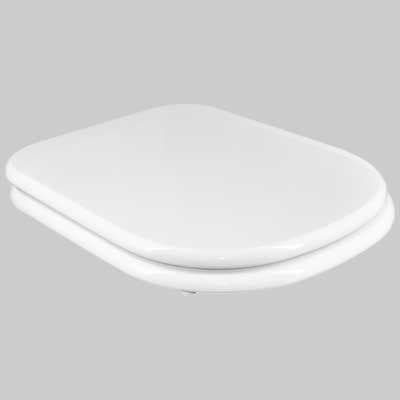 Copriwater Sedile WC MDF Poliesterato M172 Bianco Seba - 2