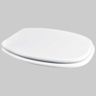 Copriwater Sedile WC MDF Poliesterato M114 Bianco Seba - 2