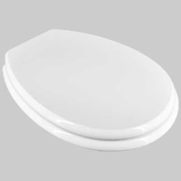 Copriwater Sedile WC MDF Poliesterato M104 Bianco Seba - 2