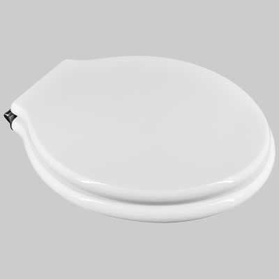 Copriwater Sedile WC MDF Poliesterato M110 Bianco Seba - 2
