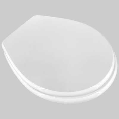 Copriwater Sedile WC MDF Poliesterato M106 Bianco Seba - 2