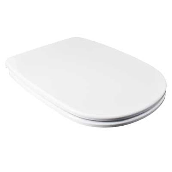 Copriwater Sedile WC Termoindurente T142 Bianco Soft Close Seba - 2