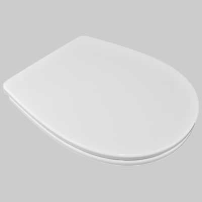 Copriwater Sedile WC Termoindurente T152 Bianco Seba - 2