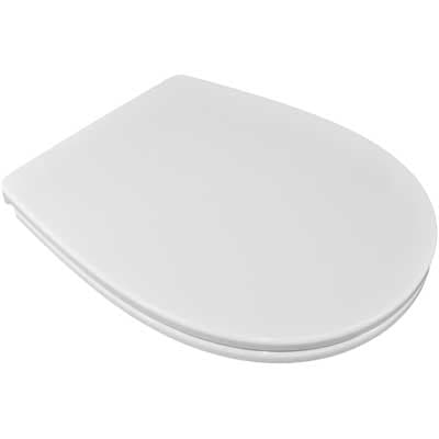 Copriwater Sedile WC Termoindurente T152 Bianco Soft Close Seba - 2