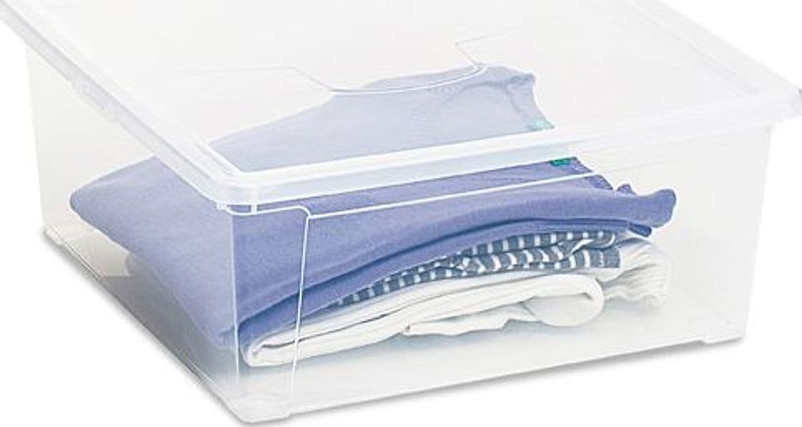 Contenitore Easy Box con Coper 40 x 40XH16 Cm Trasp 21 Pezzi - 2