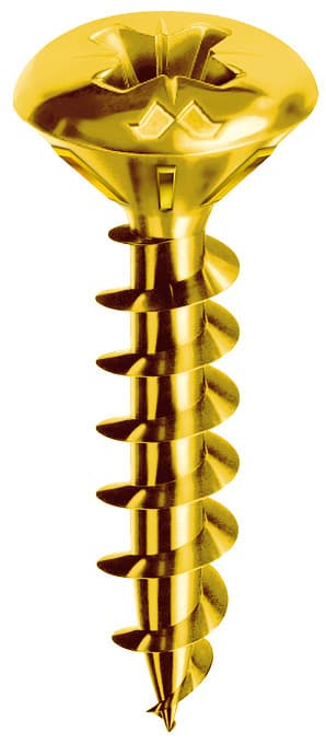 Vite per Maniglie Tsc 3,5 x 20 mm Ottonata Panelvit 5,0 Centinaia - 2