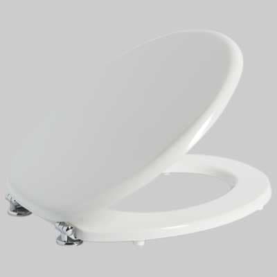 Copriwater Sedile WC Colato Universale Bianco Sapal - 2
