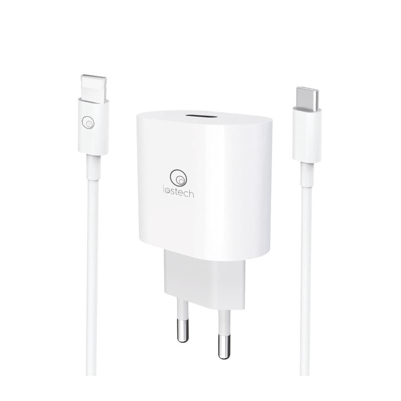Caricatore Super Rapido con Cavo da USB C a Lighting 120 cm – Idroweb