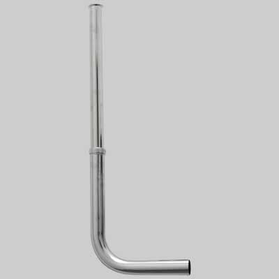 Tubo a L Regolabile per Passo Rapido Basso con Battuta Ø 25 x ¾ Made - 2