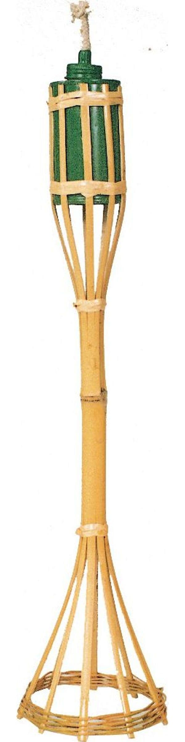 Torcia in Canna di Bamboo 50 cm i Giardini del Re 24 Pezzi - 2
