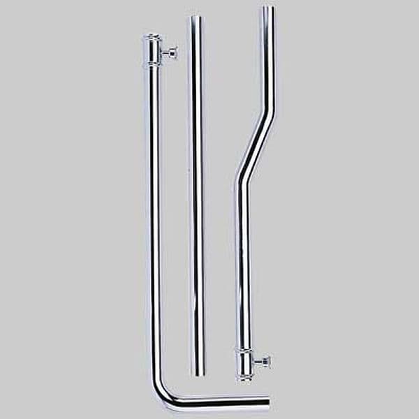 Tubo Esterno in Ottone per Cassetta Alta Finitura Cromato Cm 180 x Ø 30 – Tremolada