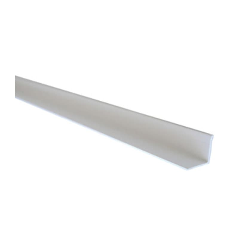 Paraspigolo 22 x 22 mm PVC 200 cm Bianco Edilmed 50 Pezzi - 2