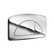 Placca di Comando Diamante 2 Doppio Tasto Cromata Oliver International - 2