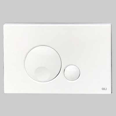 Placca di Comando Globe Doppio Tasto Satinata Oliver International - 2