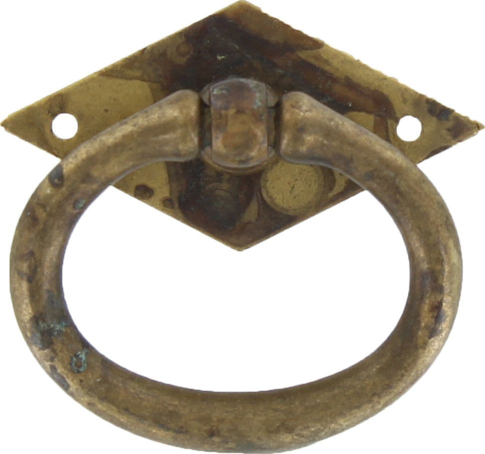 Maniglia Ottone 12321 49 x 45 mm Anticato** 25 Pezzi - 2
