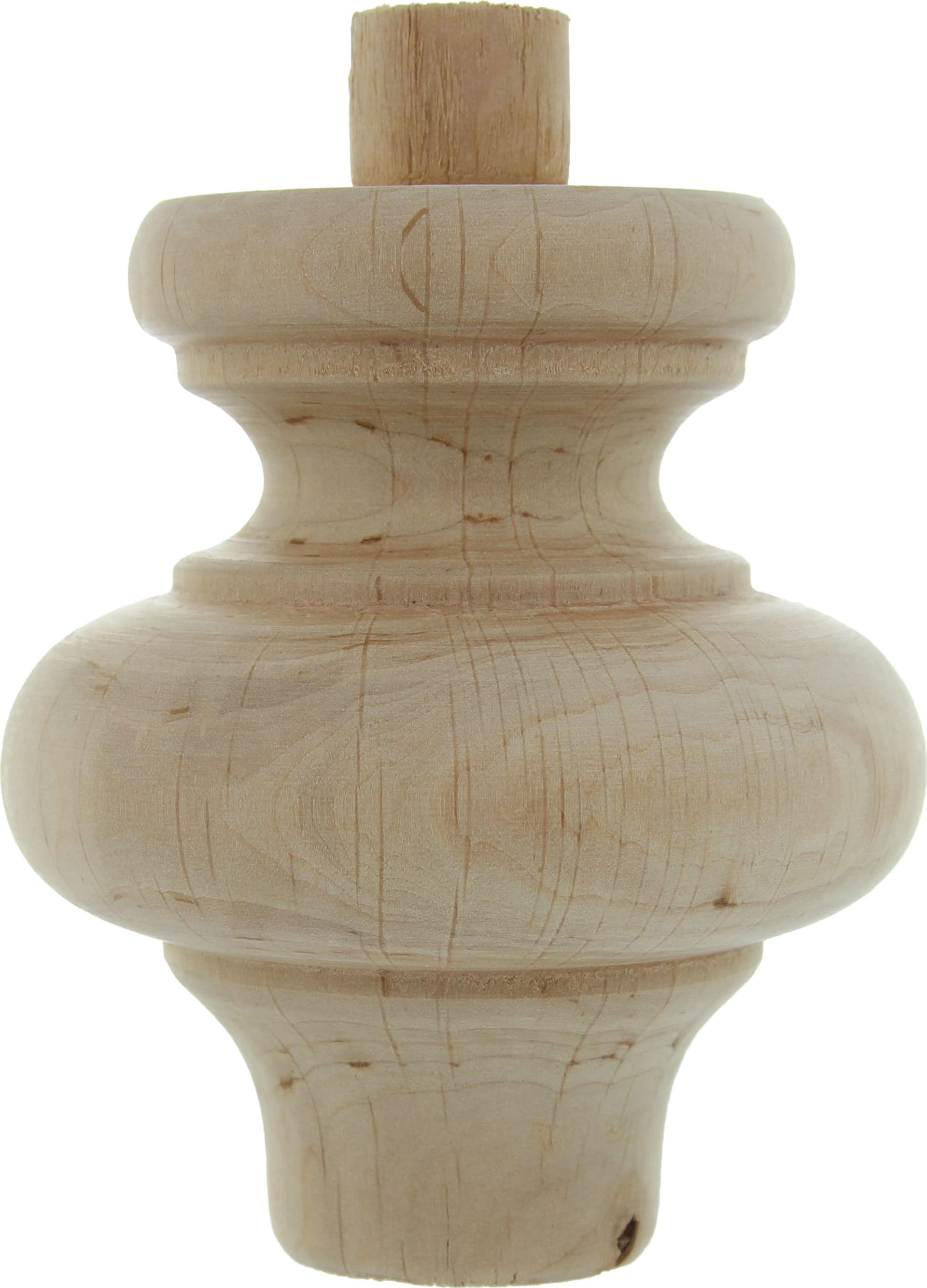 Piede in Legno Ontano 53014 95 x 118 mm 8 Pezzi - 2