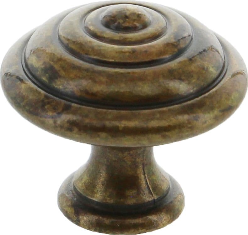 Pomolo 24499 Ø 30 mm Zama Ottone Antico** 50 Pezzi – Idroweb