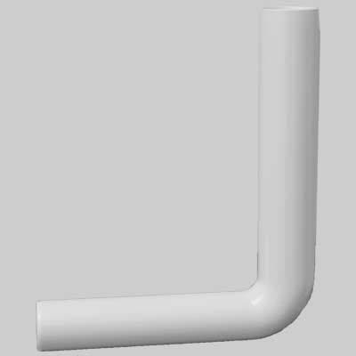 Tubo di Risciacquo per Cassette 50 x 40 H 60 L21 Oliver International - 2