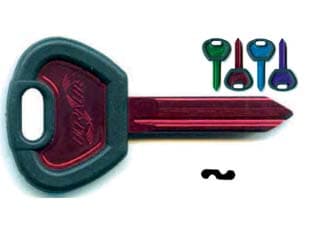 Chiavi Simplex per Auto Citroen Peugeot SX6U4 Ultralite Viola Silca 5 Pezzi - 2