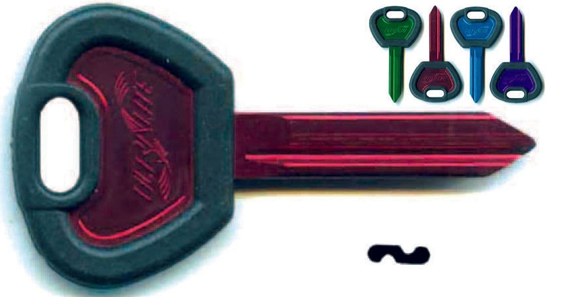 Chiavi Simplex per Auto Citroen Peugeot SX6U4 Ultralite Verdi Silca 5 Pezzi - 2