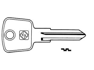 Chiavi Huf per Auto Mercedes HU37 Silca 5 Pezzi - 2