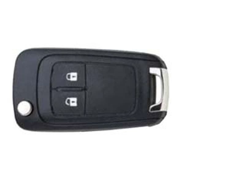 Radiocomando Auto con Transponder HU100R26 Opel HU100R26 2 Bottoni Silca - 2