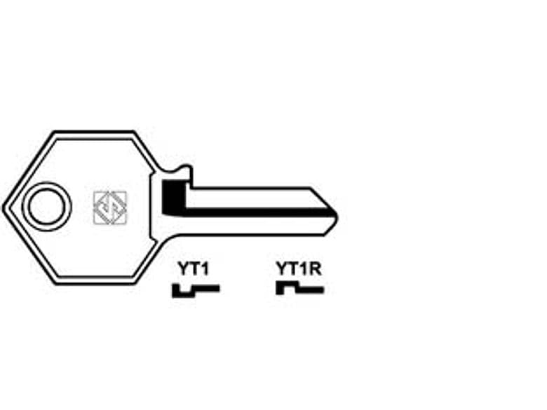 Chiavi per Cilindri Yeti YT1 Dx Silca 10 Pezzi - 2
