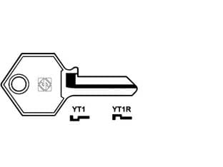 Chiavi per Cilindri Yeti YT1 Dx Silca 10 Pezzi - 2