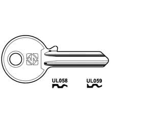 Chiavi per Cilindri Universal 5 Spine Piccole in Acc. Nich. UL059 100 Pezzi - 2