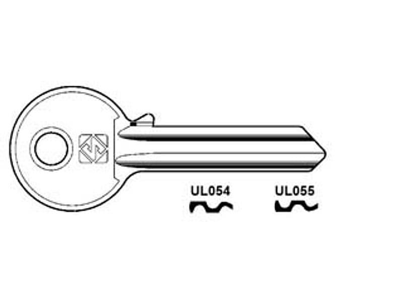 Chiavi per Cilindri Universal 6 Spine Grandi in Acc. Nich. UL054 20 Pezzi - 2