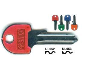 Chiavi per Cilindri Universal 4 Spine Grandi UL053SLSL Sx Slim 100 Pezzi - 2