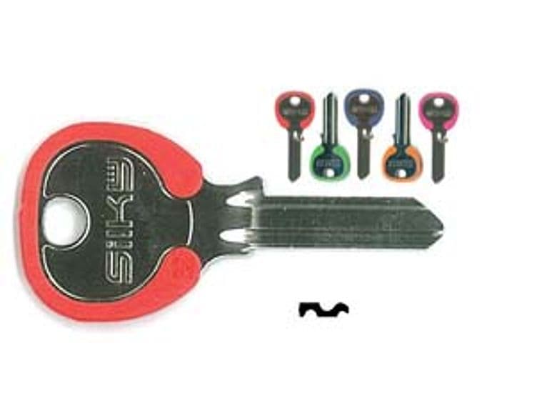 Chiavi per Cilindri Omec 5 Spine Piccole OC074DZ Dx Silky 5 100 Pezzi - 2