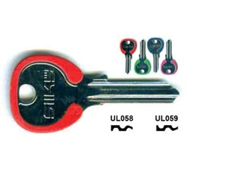 Chiavi per Cilindri Universal 5 Spine Piccole UL058DZ Dx Silky 4 100 Pezzi - 2