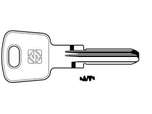 Chiavi Punzonate per Cilindri Omec 6 Spine OC6 Silca 5 Pezzi - 2