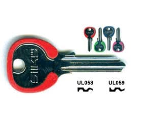 Chiavi per Cilindri Universal 5 Spine Piccole UL059DZ Dx Silky 4 100 Pezzi - 2