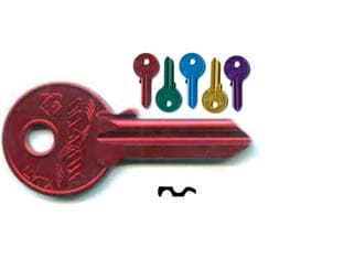 Chiavi per Cilindri Universal 4 Spine Grandi UL052U Dx Ultralite 5 10 Pezzi - 2